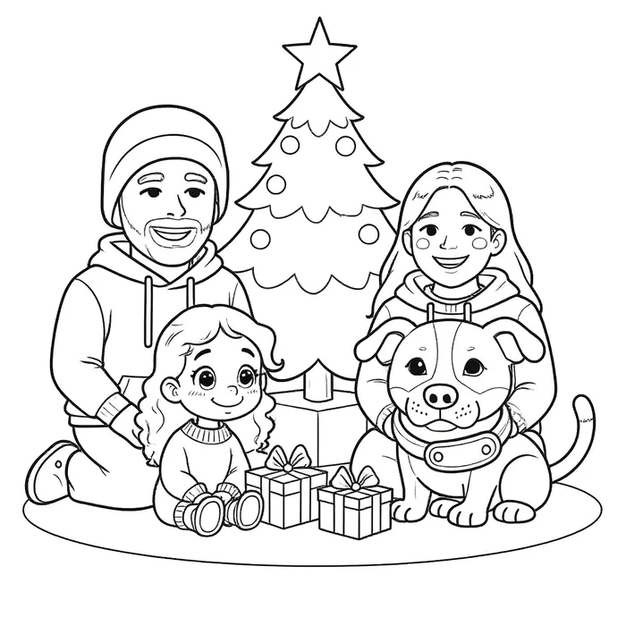 Quadrinho 1 da história, para colorir