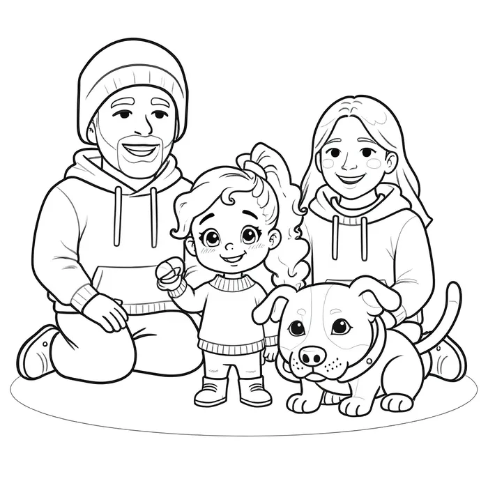 Quadrinho 2 da história, para colorir