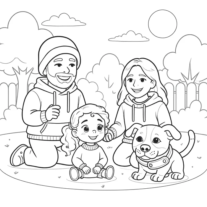 Quadrinho 6 da história, para colorir