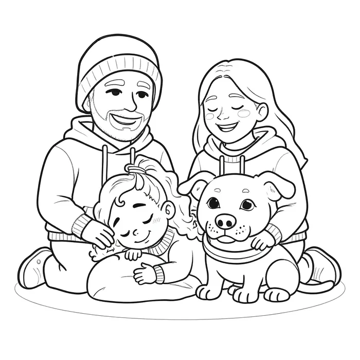 Quadrinho 9 da história, para colorir
